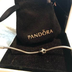 Pandora Soccer ball Charm